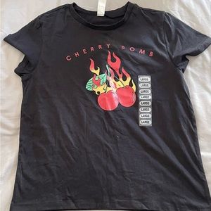 Cherry bomb shirt
